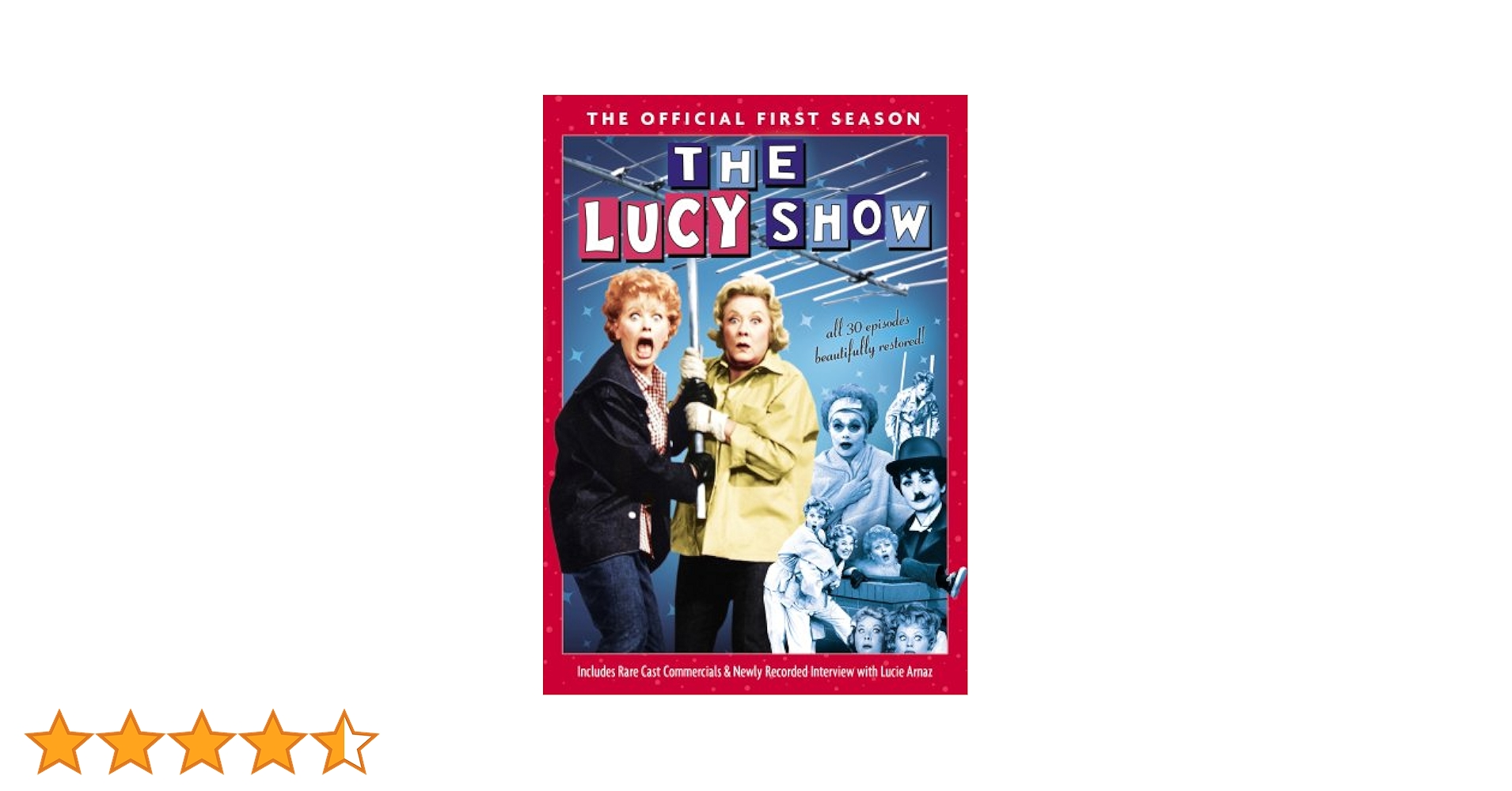 Lucy Show: Official First Season [DVD] [Region 1] [US Import